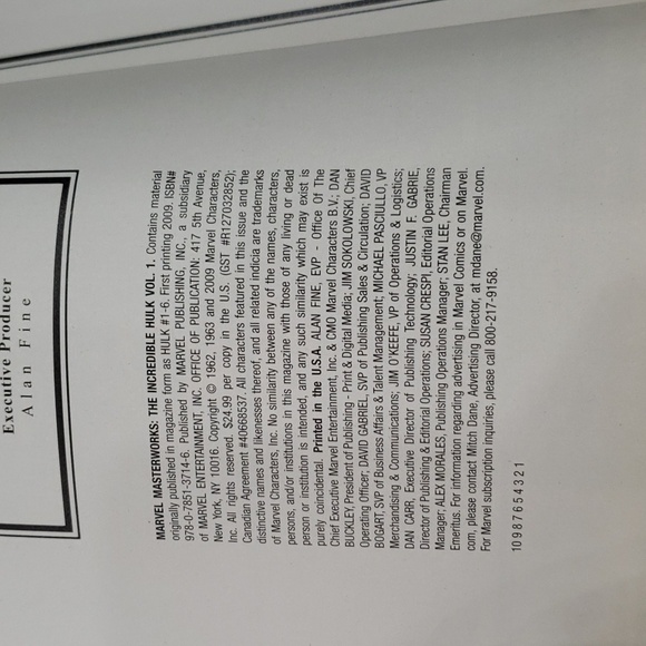 NWOT The Incredible Hulk Volume 1: Marvel Masterworks Trade - Picture 4 of 4